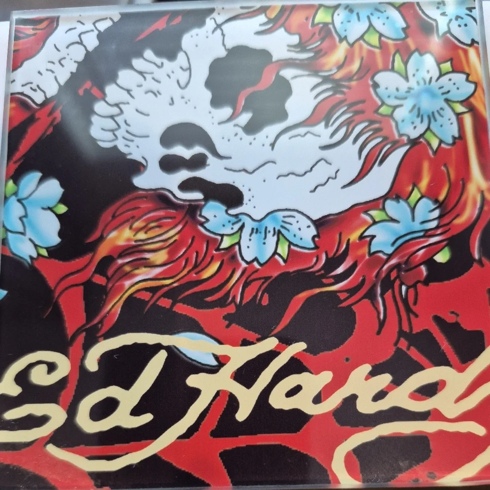Ed Hardy Skull Coasters Set